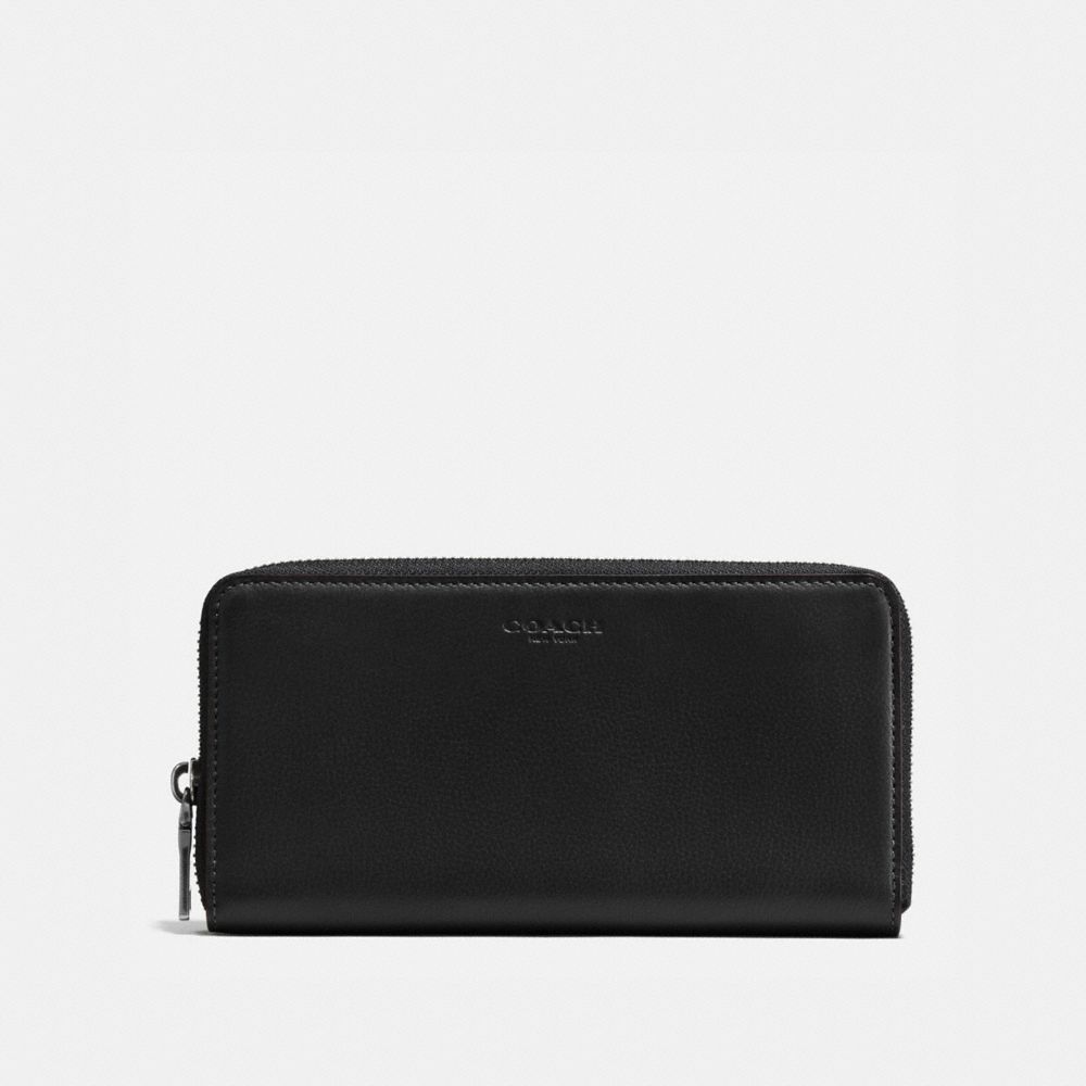 COACH®,Accordion Wallet In Sport Calf,,Front View