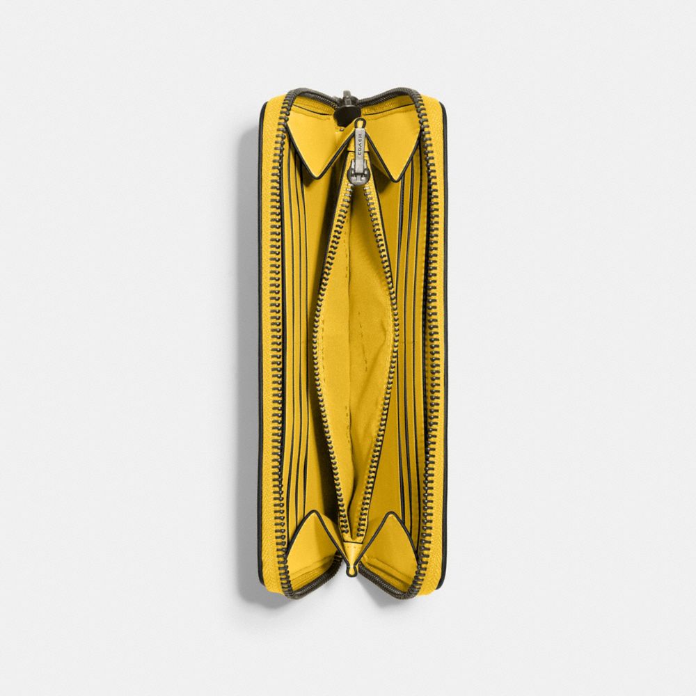 COACH®,アコーディオン ウォレット,長財布,ｶﾅﾘｰ