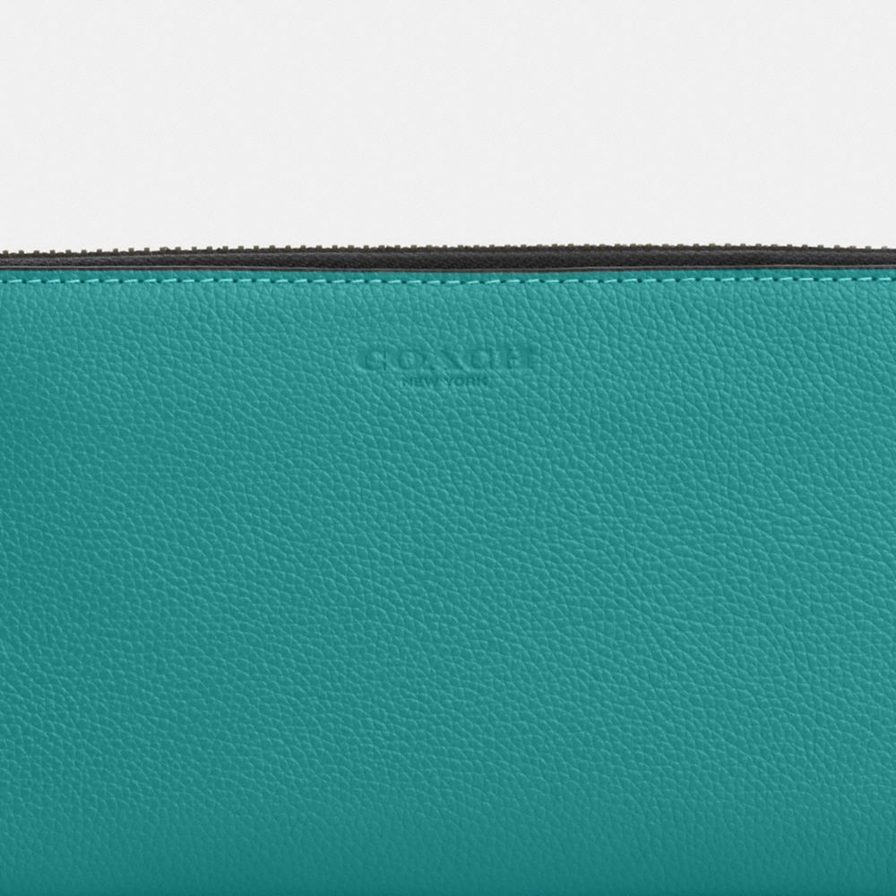 COACH®,アコーディオン ウォレット,長財布,ﾌﾞﾗｲﾄ ﾀｰｺｲｽﾞ