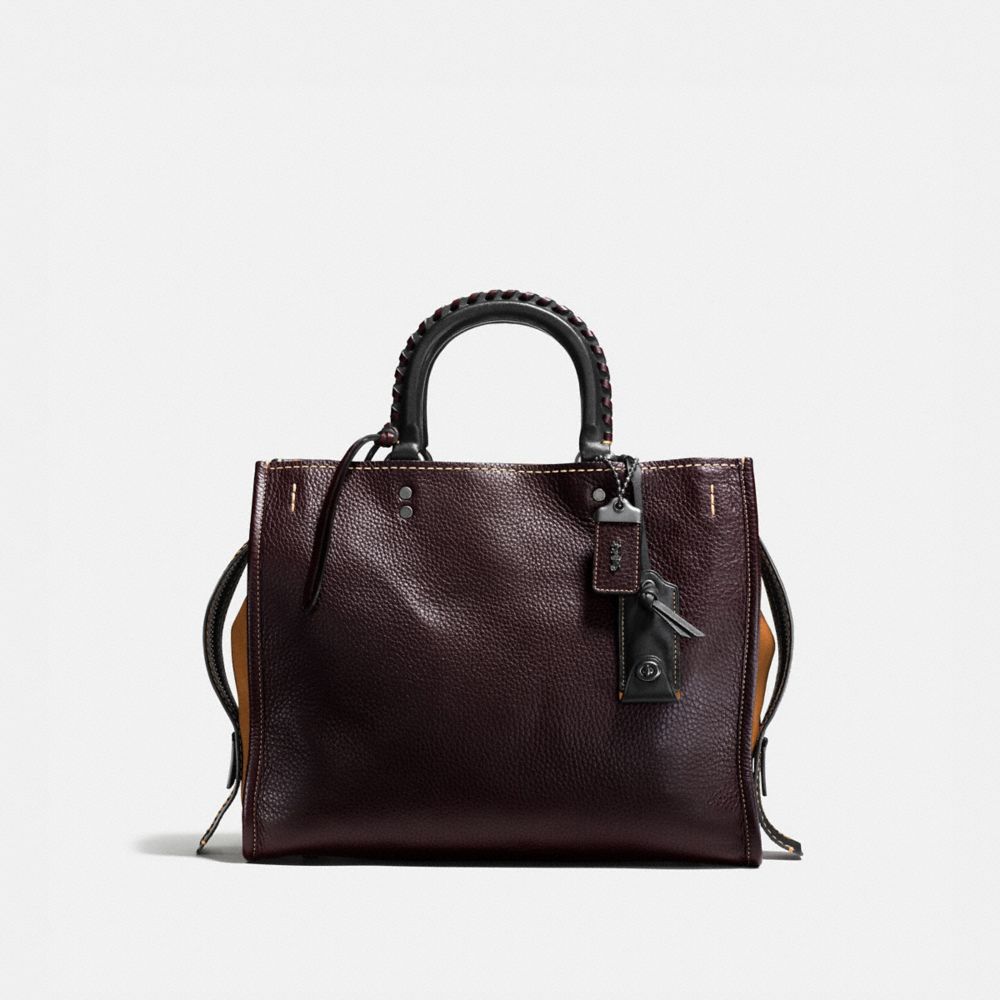 Coach rogue tote with whipstitch handle new arrivals