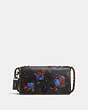 COACH®,DINKY WITH MEADOWLARK,Leather,Mini,Black Copper/Black,Front View