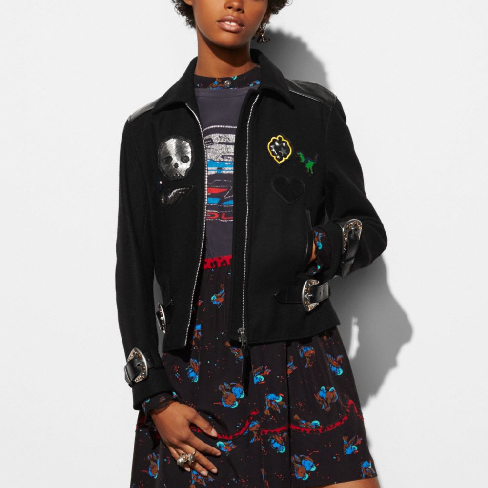 Western Buckle Moto Jacket