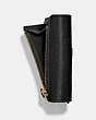 COACH®,SMALL WALLET,Leather,Light Gold/Black,Alternate View