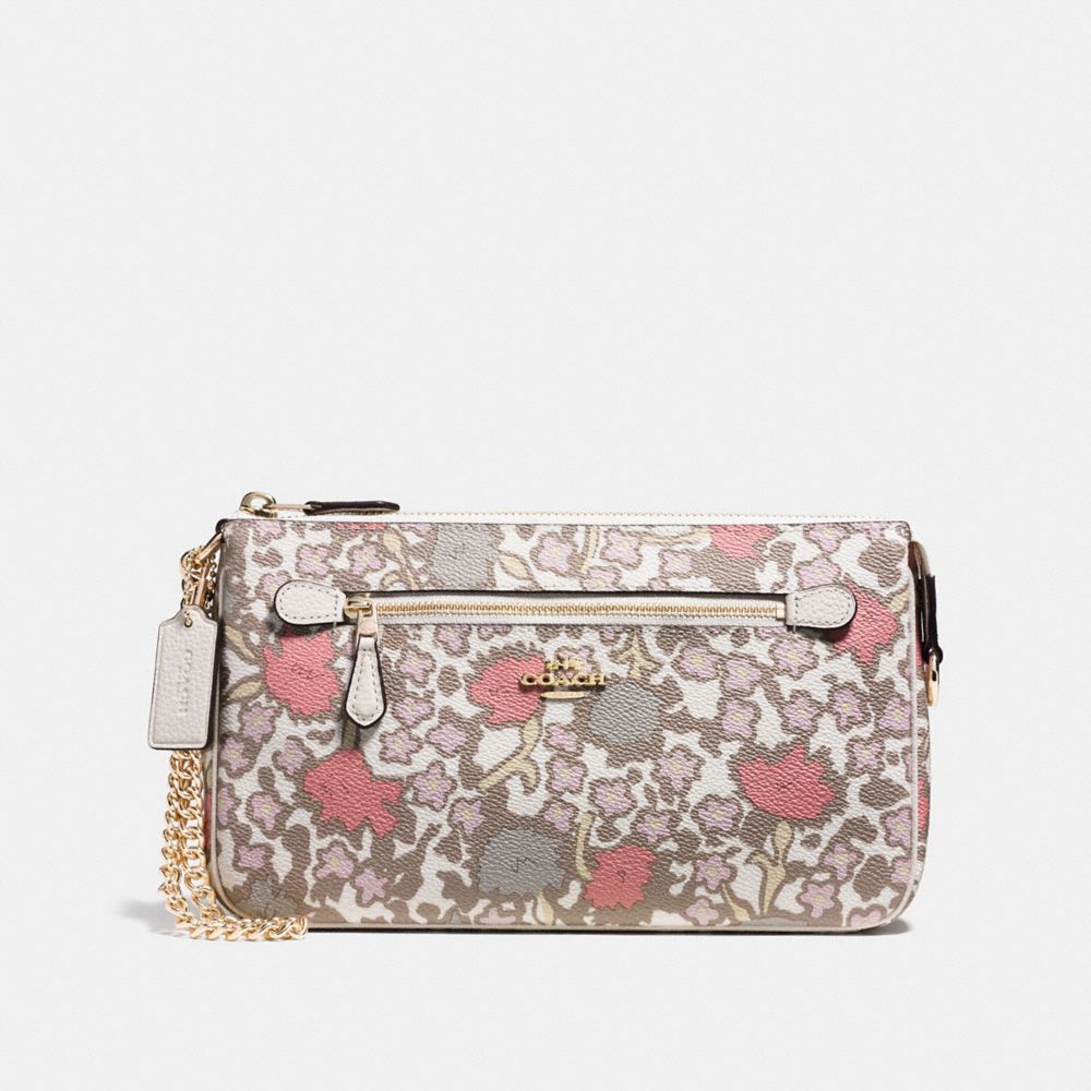 Nolita Wristlet 24 In Yankee Floral Print Coated Canavas