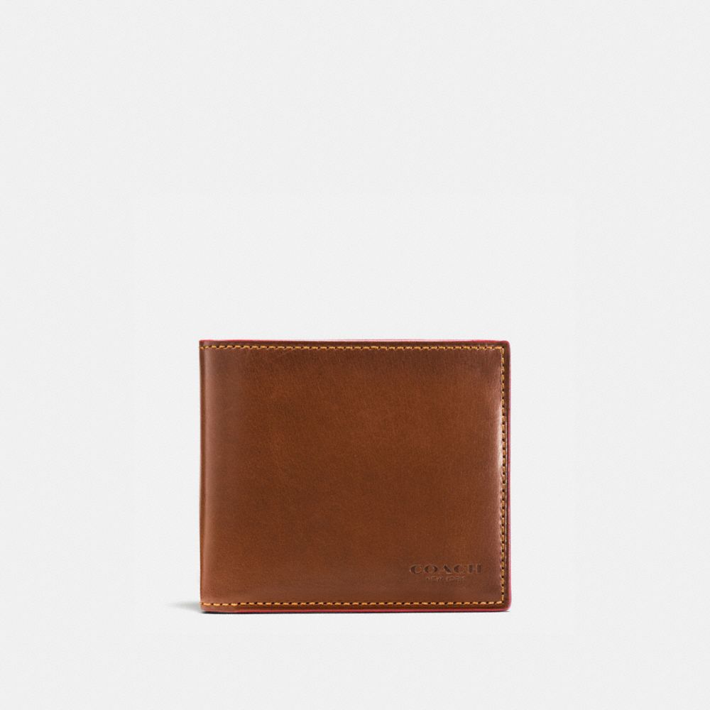 Coach Men's Boxed Double Billfold Wallet