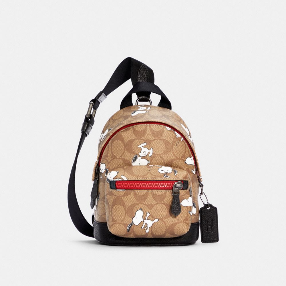 Coach shop backpack crossbody