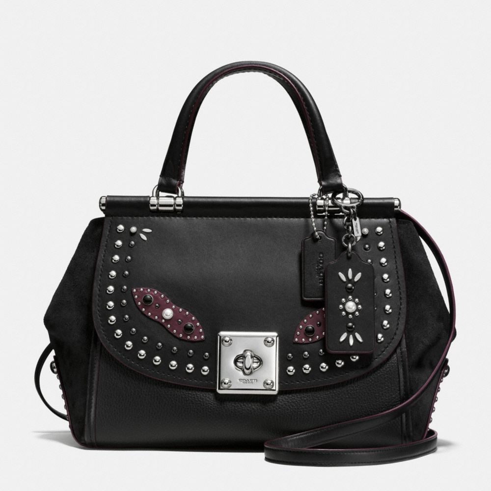 Western Rivets Hangtag Bag Charm