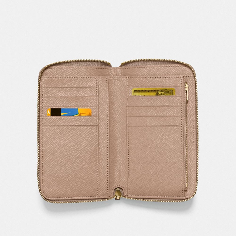 COACH: Medium Zip Around Wallet style# 87735 IM/1941 Red – SoleNVE