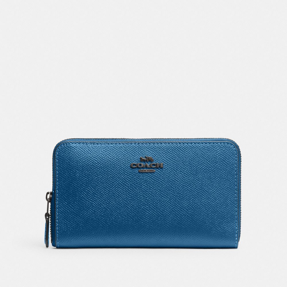 COACH®,Medium Zip Around Wallet,,Front View
