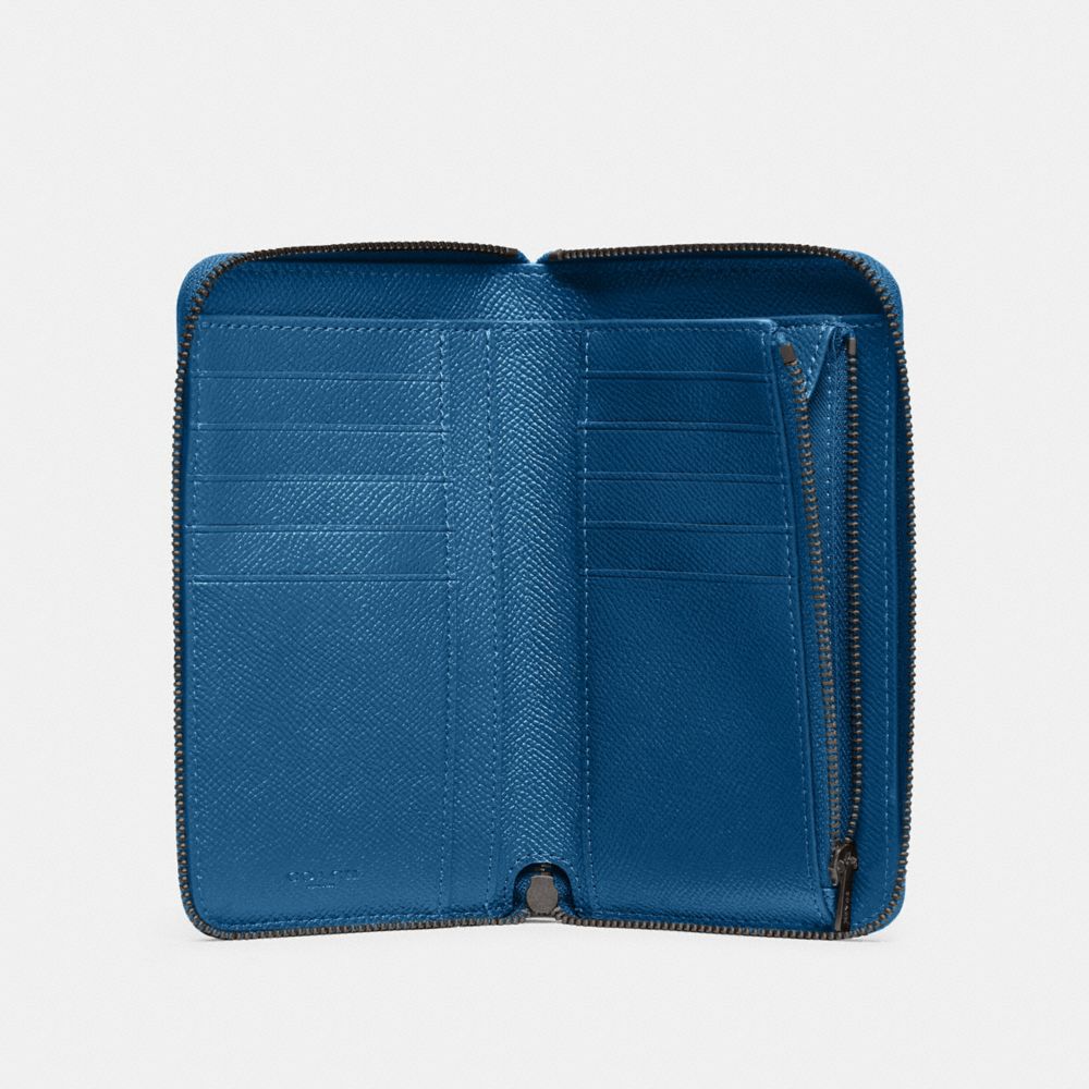 COACH®,Medium Zip Around Wallet,,Inside View,Top View