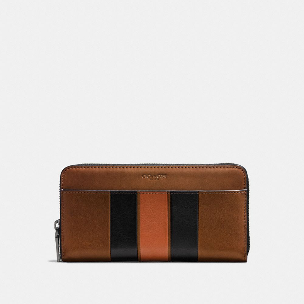 Accordion Wallet With Varsity Stripe