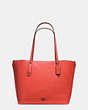 Large Market Tote In Printed Pebble Leather