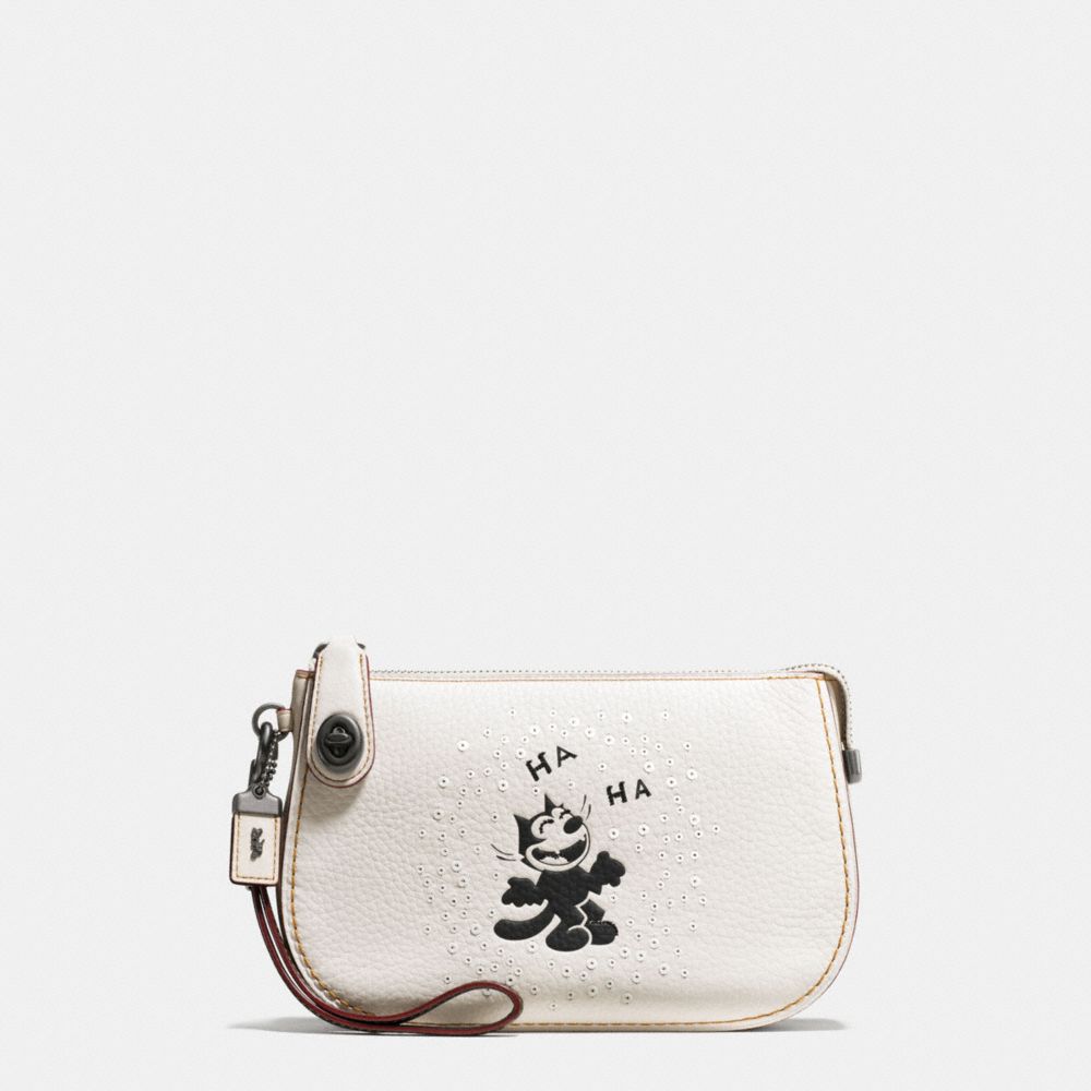 Turnlock Cat Crossbody Bag