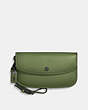 COACH®,CLUTCH,Leather,Black Copper/Utility,Front View