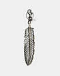 Large Studded Feather Charm