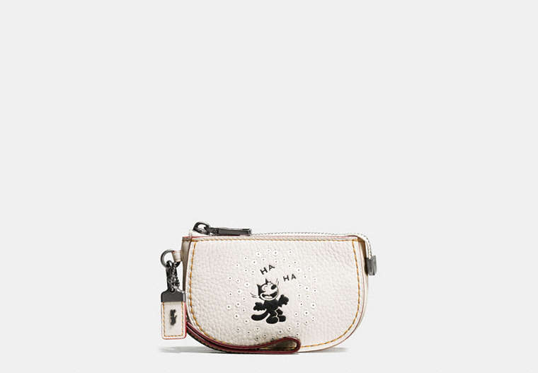 Felix Laughing Pouch In Pebble Leather