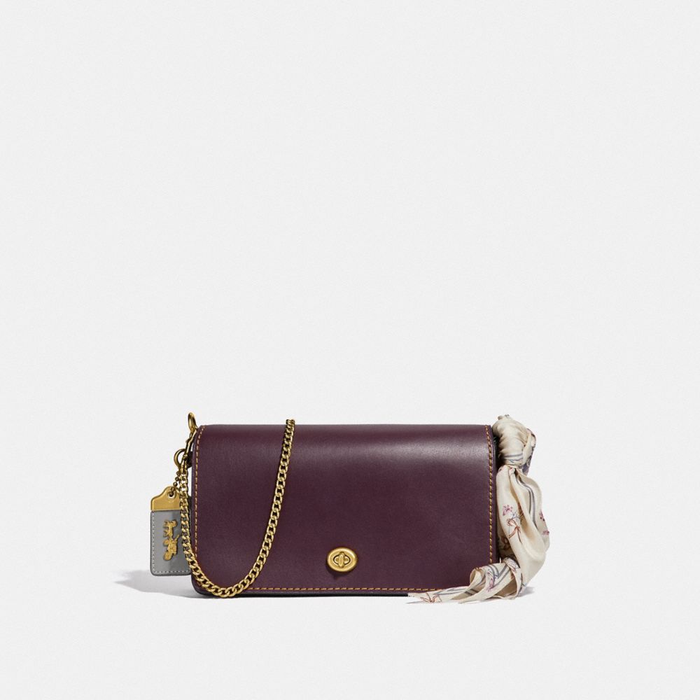 Coach Dinky Chain Strap In Light Gold, ModeSens