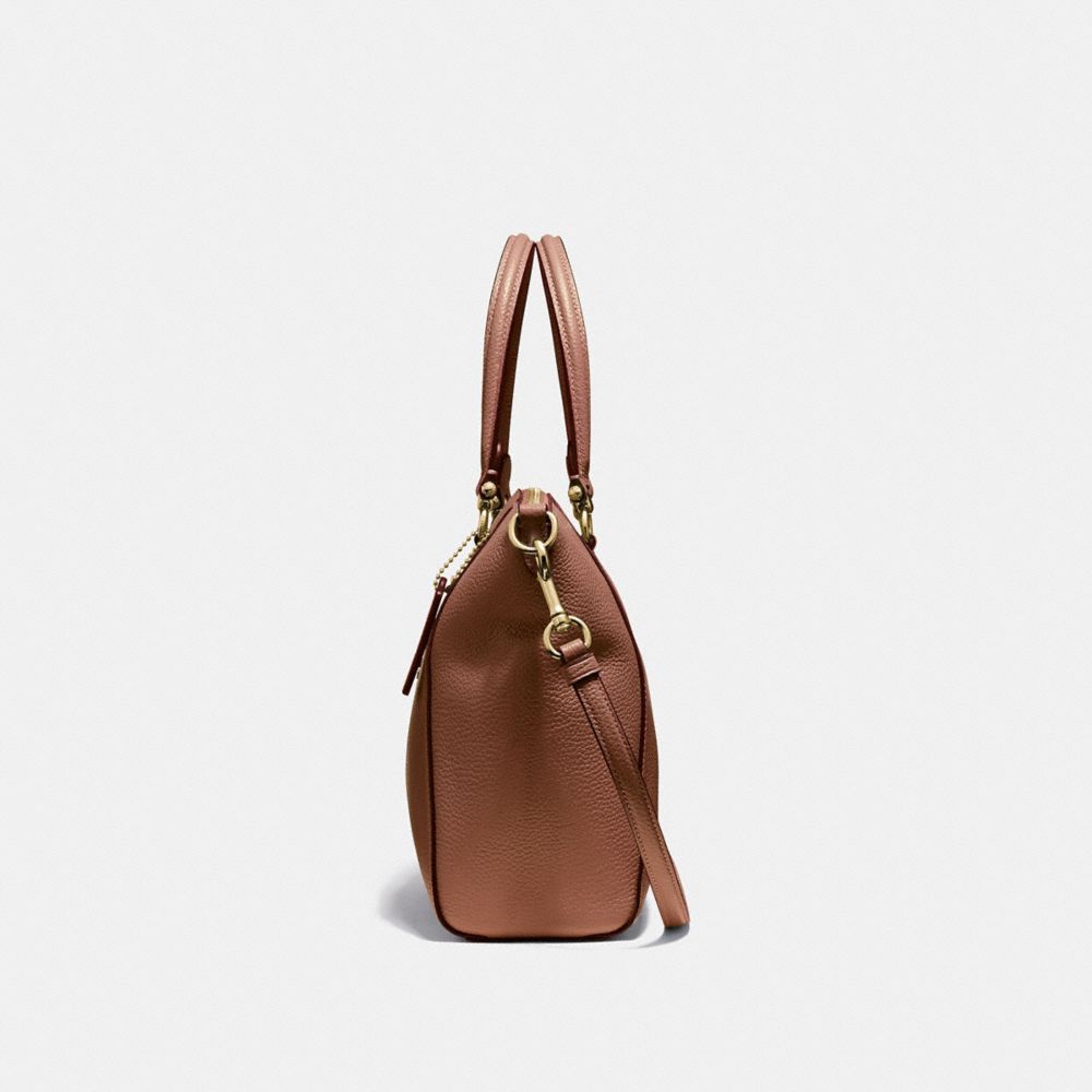 COACH®,Prairie Satchel,,Angle View