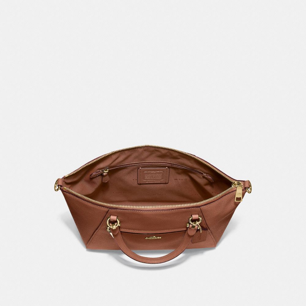 COACH®,Prairie Satchel,,Inside View,Top View