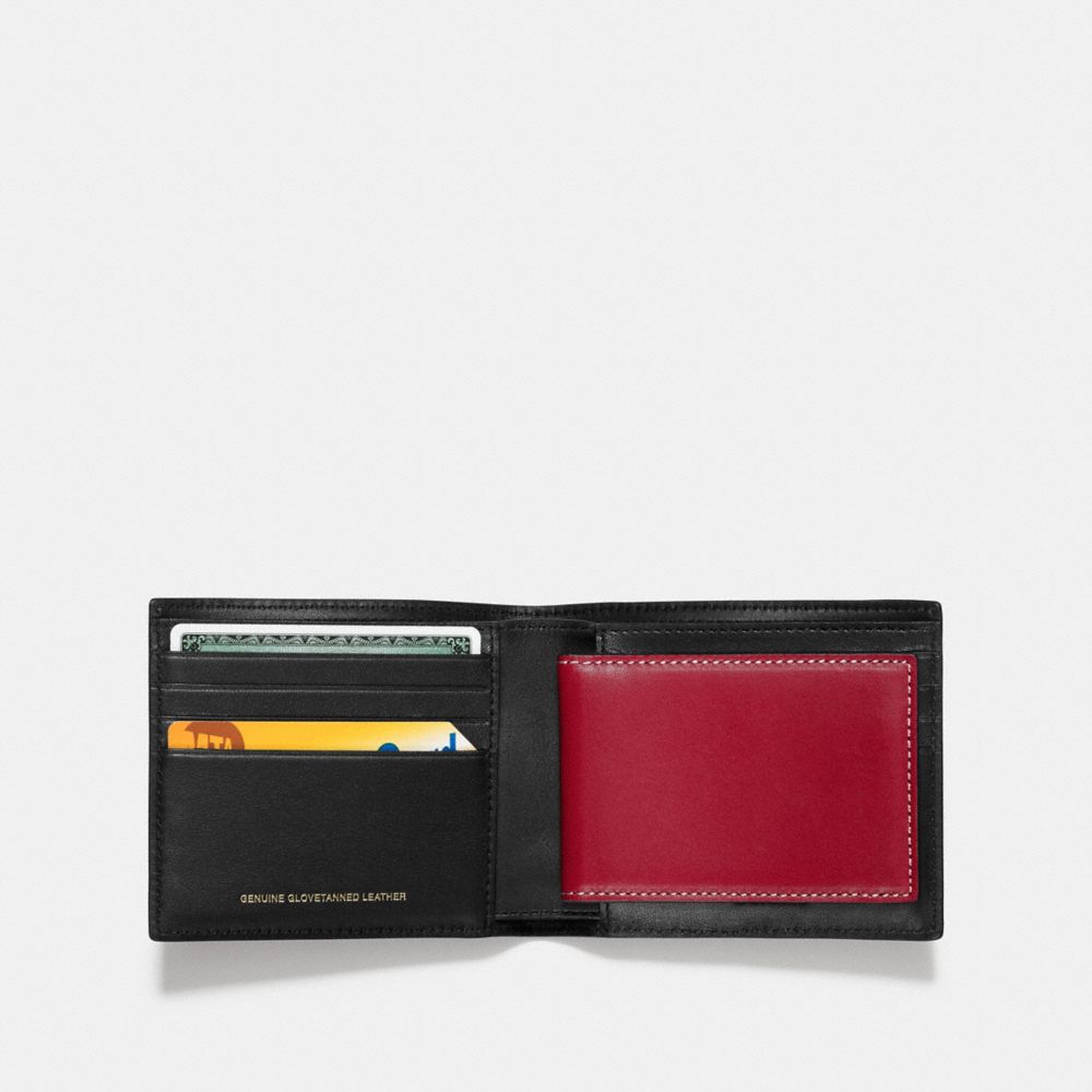 3 In 1 Wallet In Glovetanned Leather With Wild Car