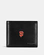 COACH®,3-IN-1 WALLET WITH MLB TEAM LOGO,Sport calf leather,SF GIANTS,Front View