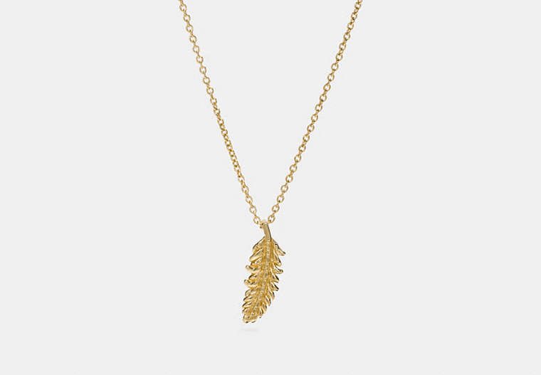 Mini Demi Fine Feather Necklace