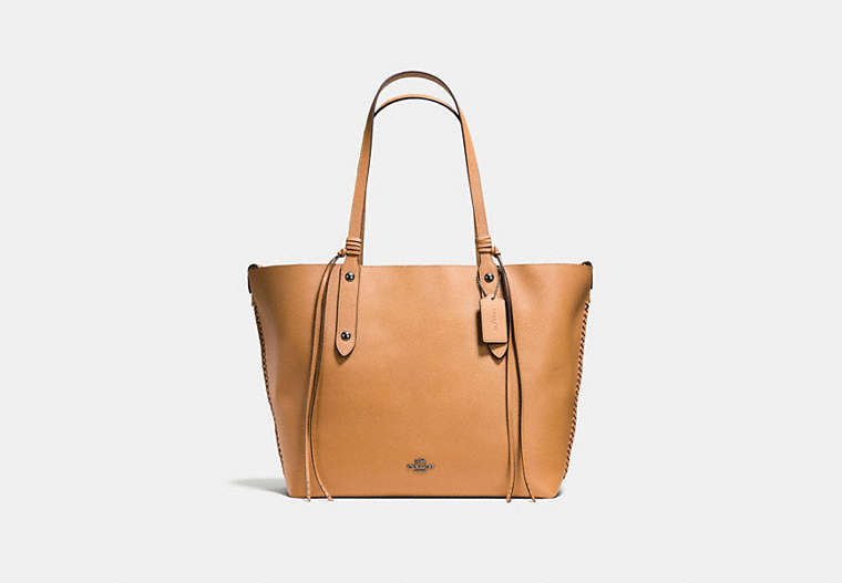 Large Market Tote With Whiplash Detail