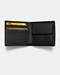 COACH®,コイン ウォレット クロスグレイン レザー,二つ折り&三つ折り財布,ﾌﾞﾗｯｸ