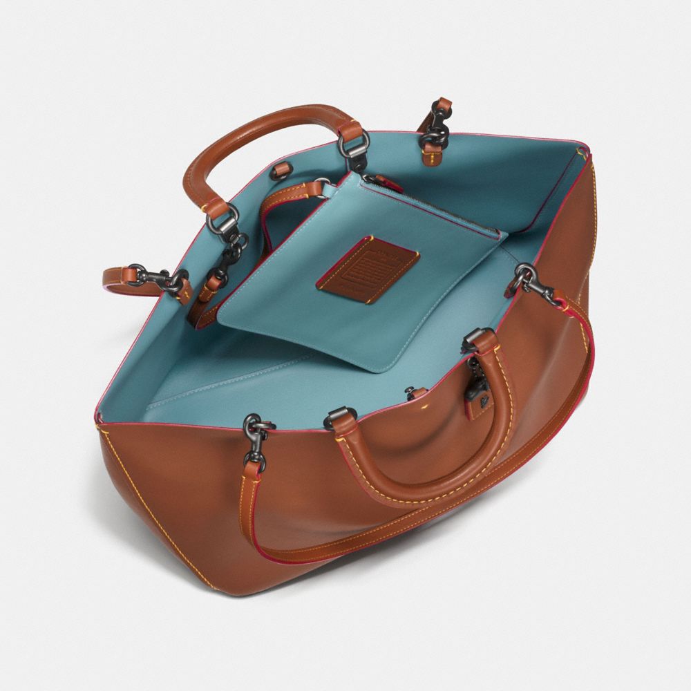 COACH®,Rogue Tote,,Inside View,Top View