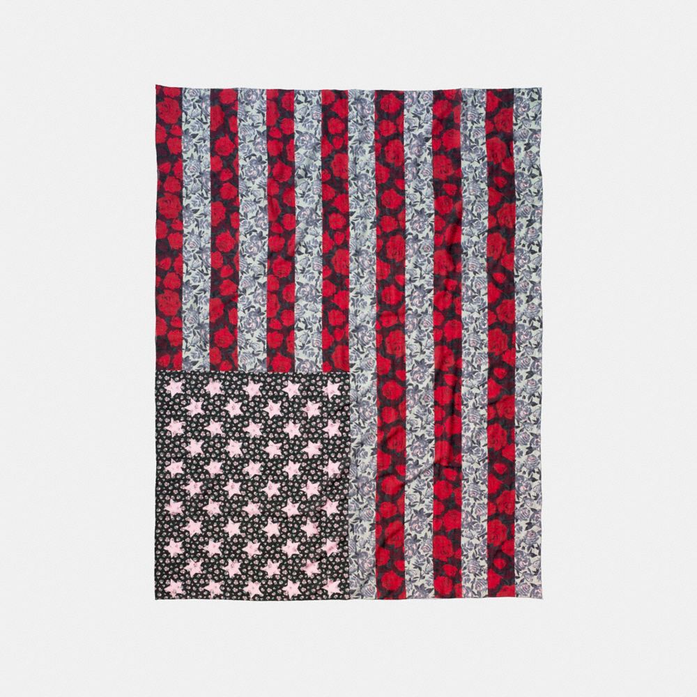 Patchwork Flag Shawl