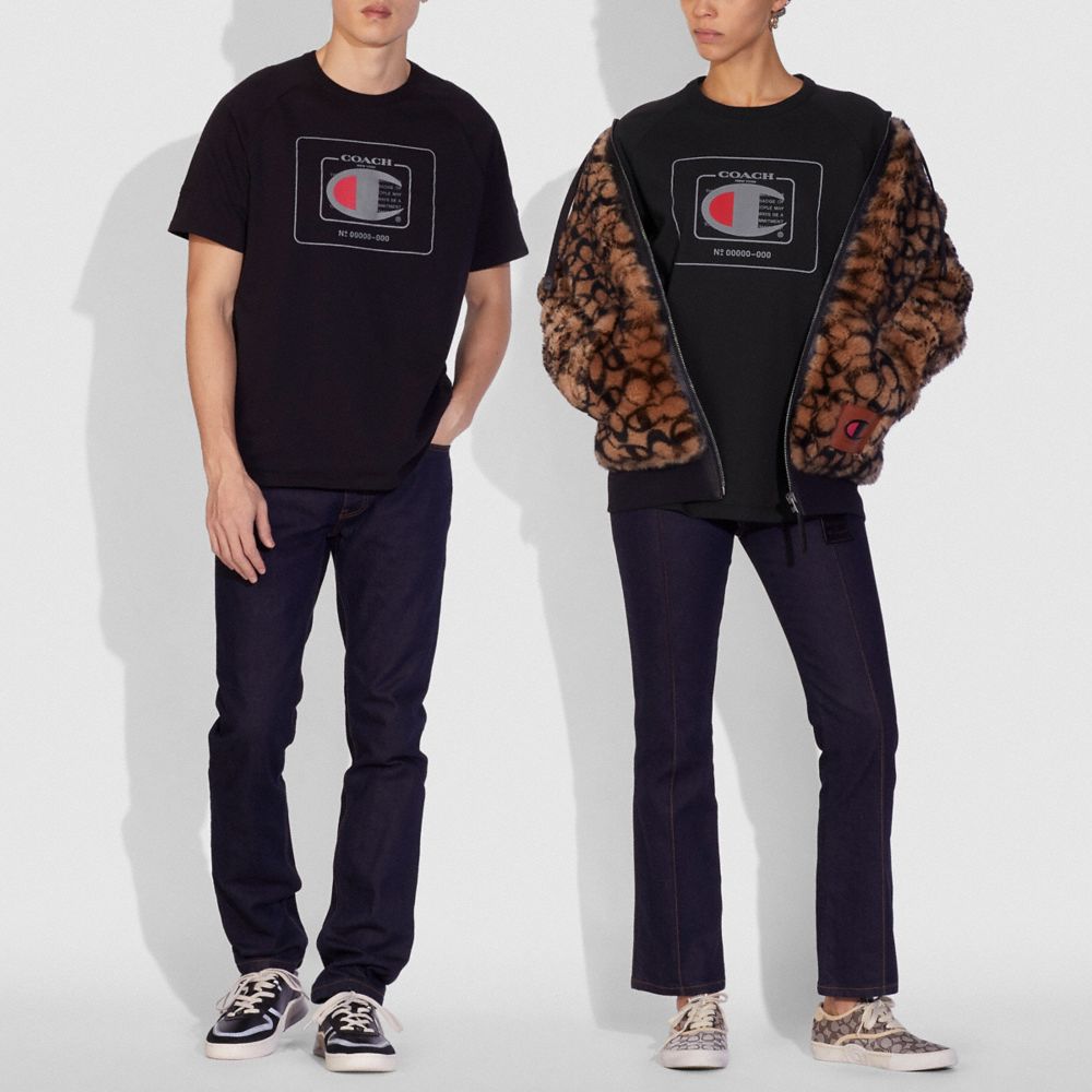 T-shirt Coach X Champion pour homme