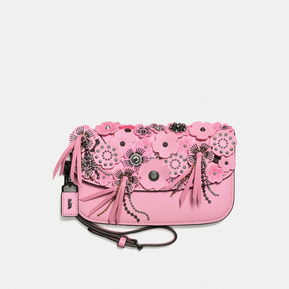 Tea rose coach purse hot sale