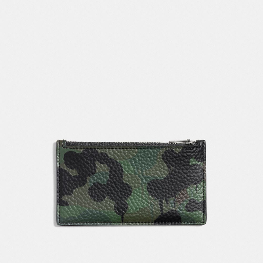 Coach best sale wallet camo