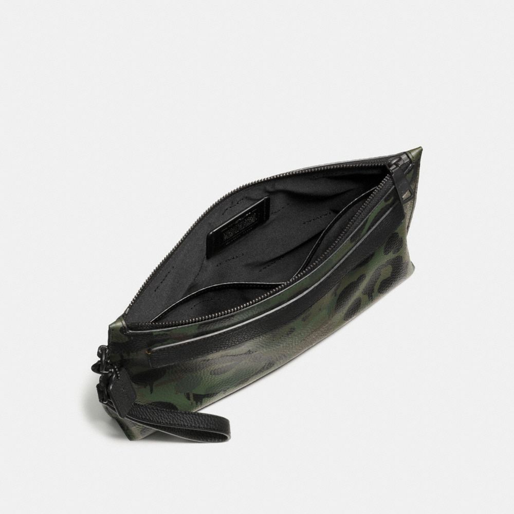 COACH® | Pouch With Camo Print