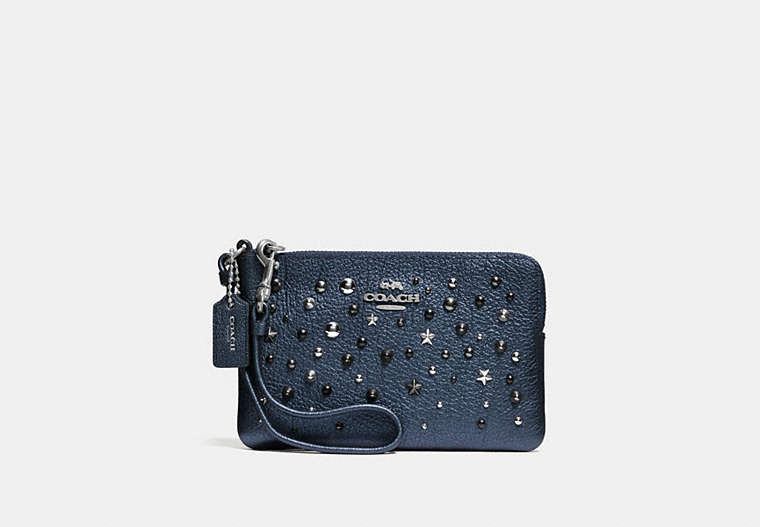 Small Wristlet With Star Rivets