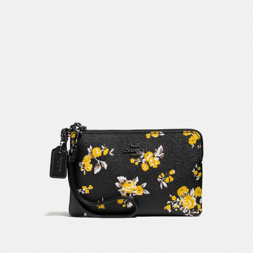 Small Wristlet With Prairie Print
