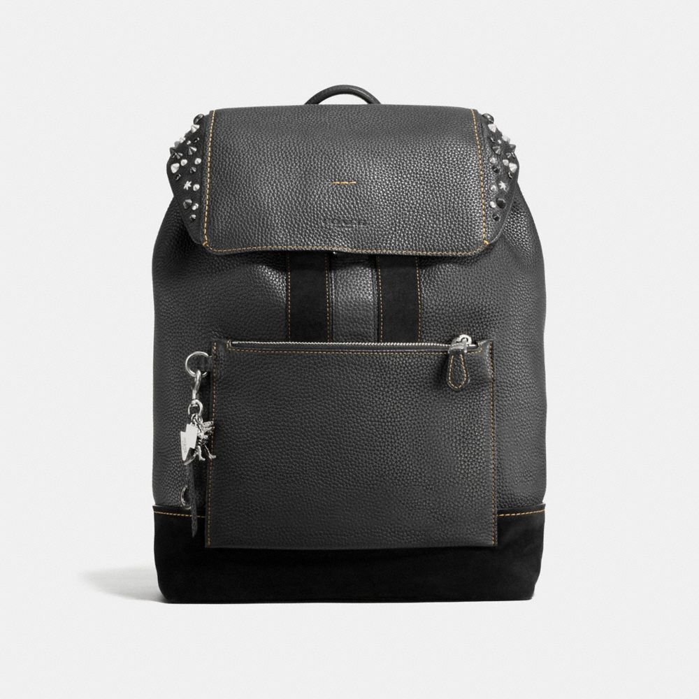 未使用品】 COACH MANHATTAN foldover backpack メンズ バッグ-【送料 ...