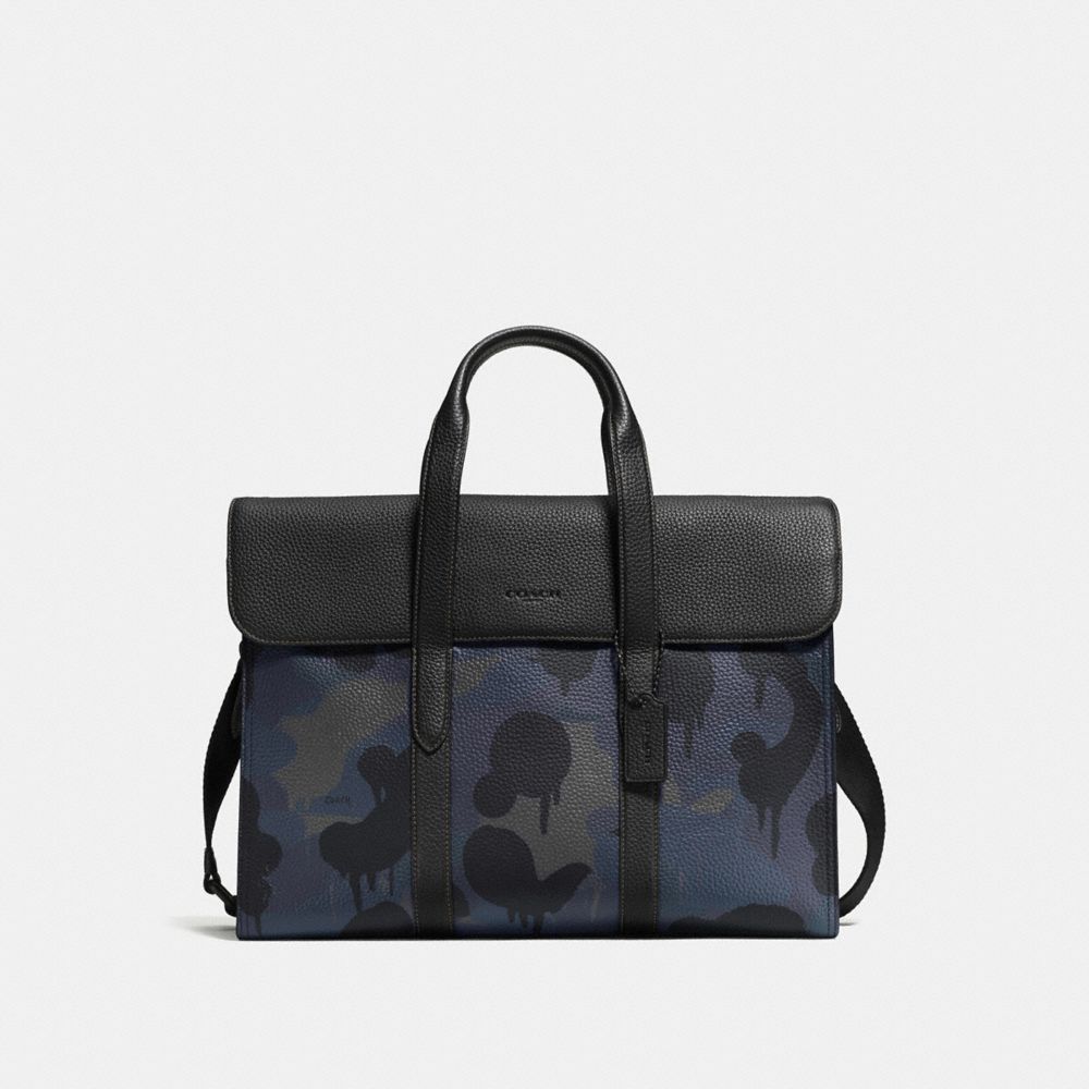 COACH Metropolitan Portfolio With Camo Print