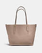 COACH®,REVERSIBLE LARGE MARKET TOTE,Leather,Large,LI/Chestnut Stone,Angle View