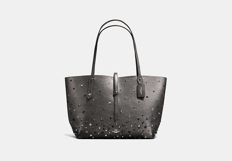Market Tote With Star Rivets