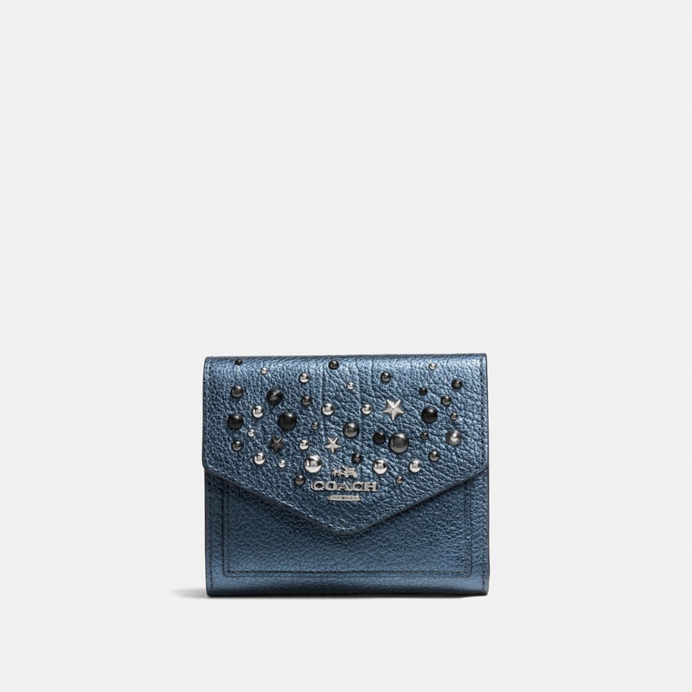 COACH COACH Small Wallet With Star Rivets