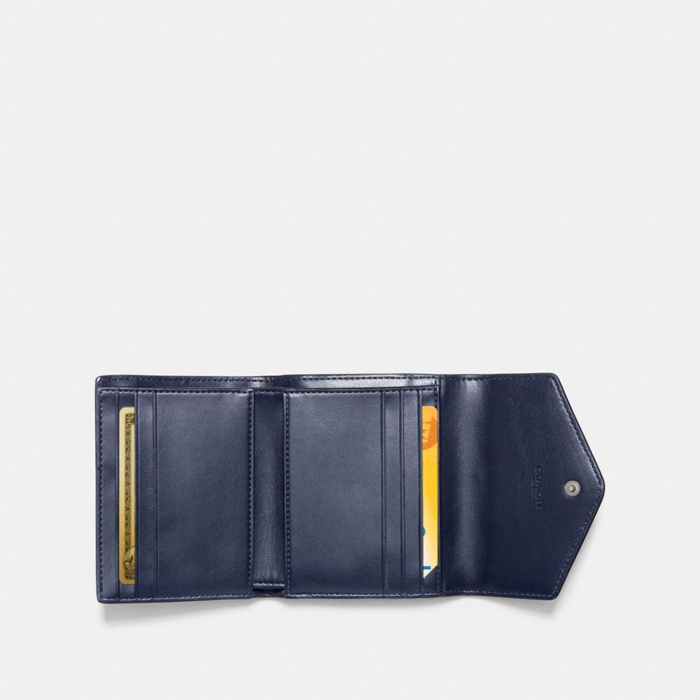 Small Wallet With Star Rivets