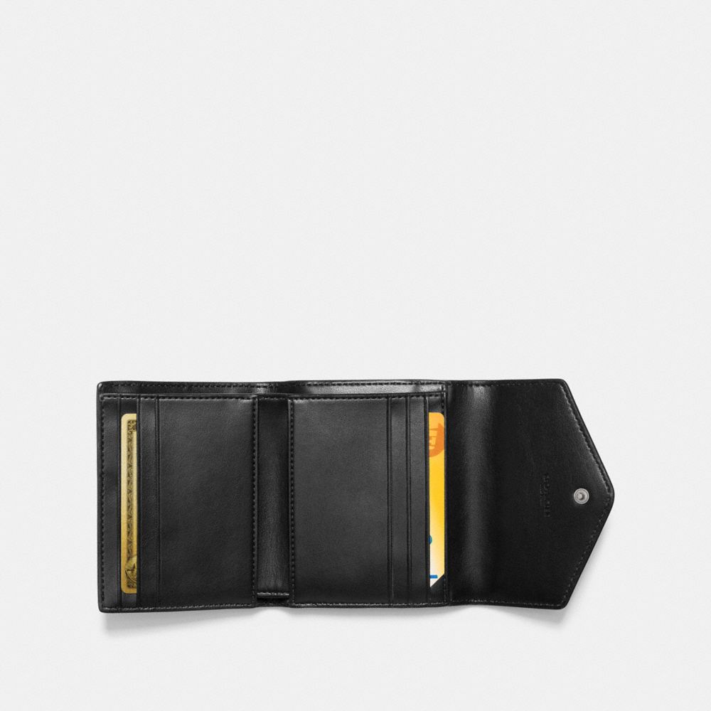 COACH®,Small Wallet With Star Rivets,,Inside View,Top View