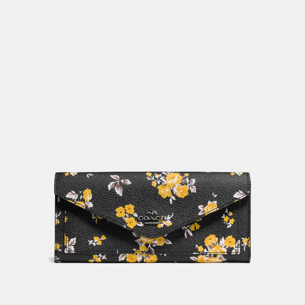 Soft Wallet With Prairie Print