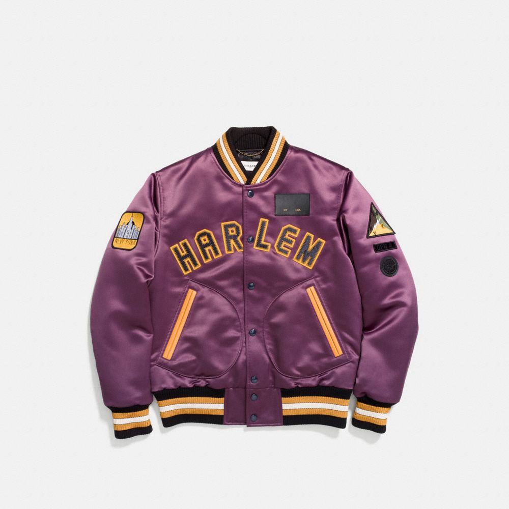 Satin Varsity Jacket