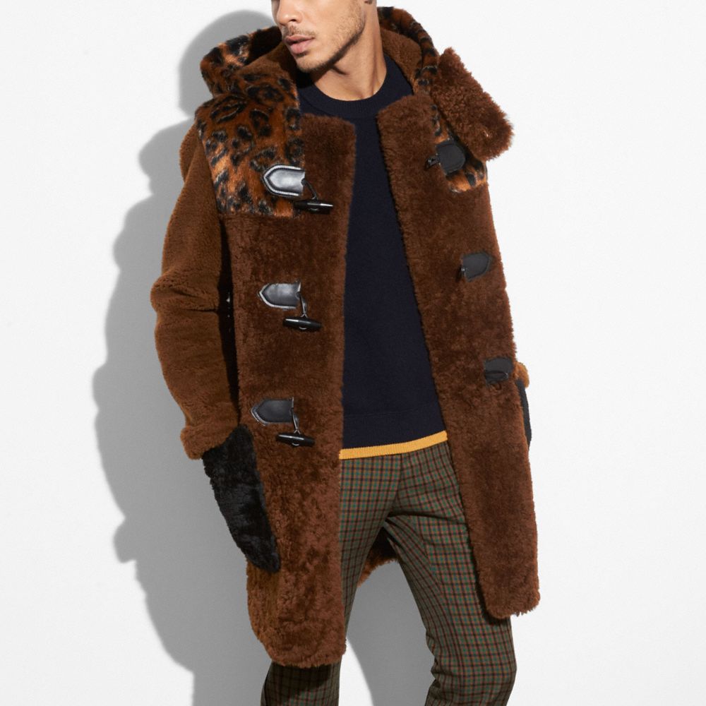 Coach sales duffle coat