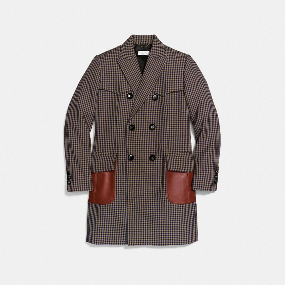 Wool Chesterfield Coat