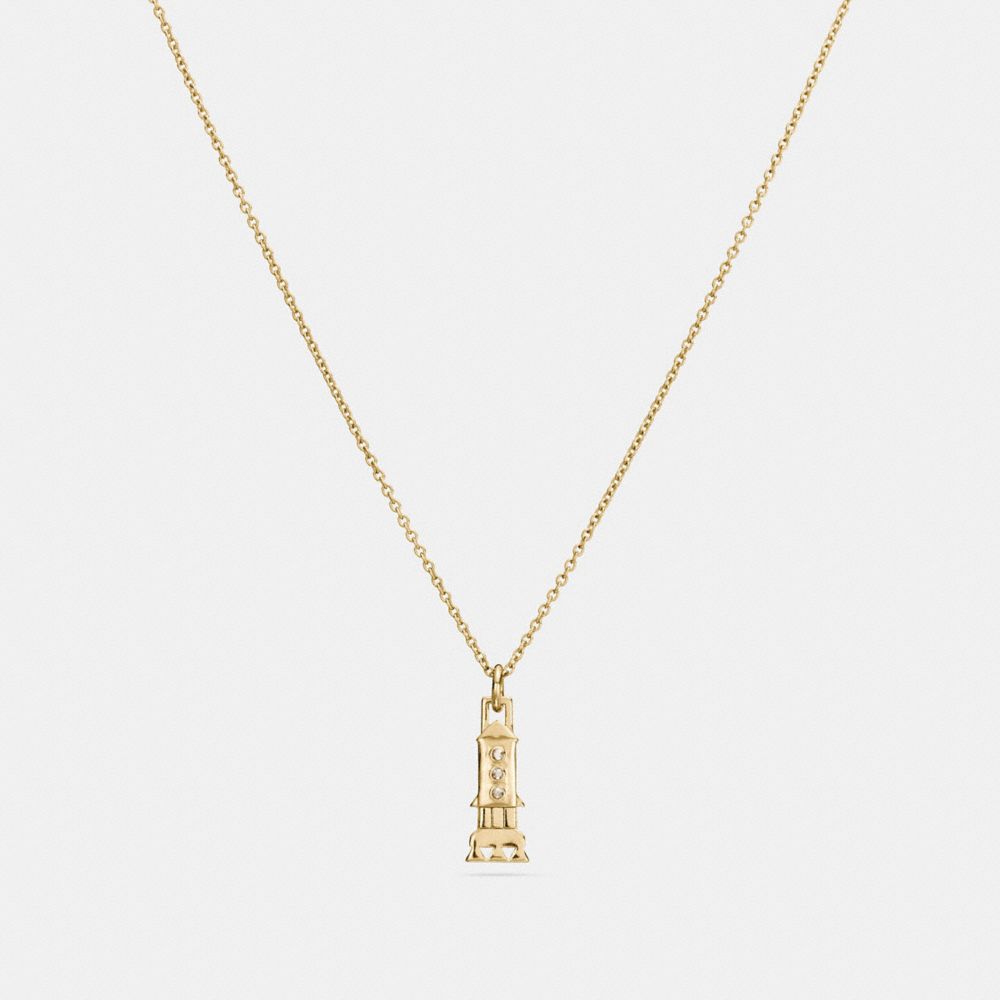 Mini Demi Fine Rocket Necklace