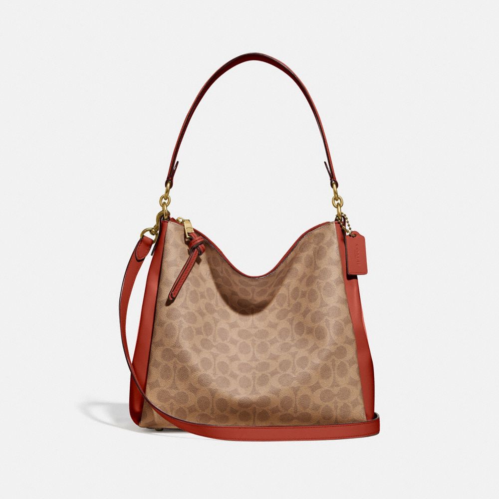 COACH®  Shay Shoulder Bag In Signature Canvas