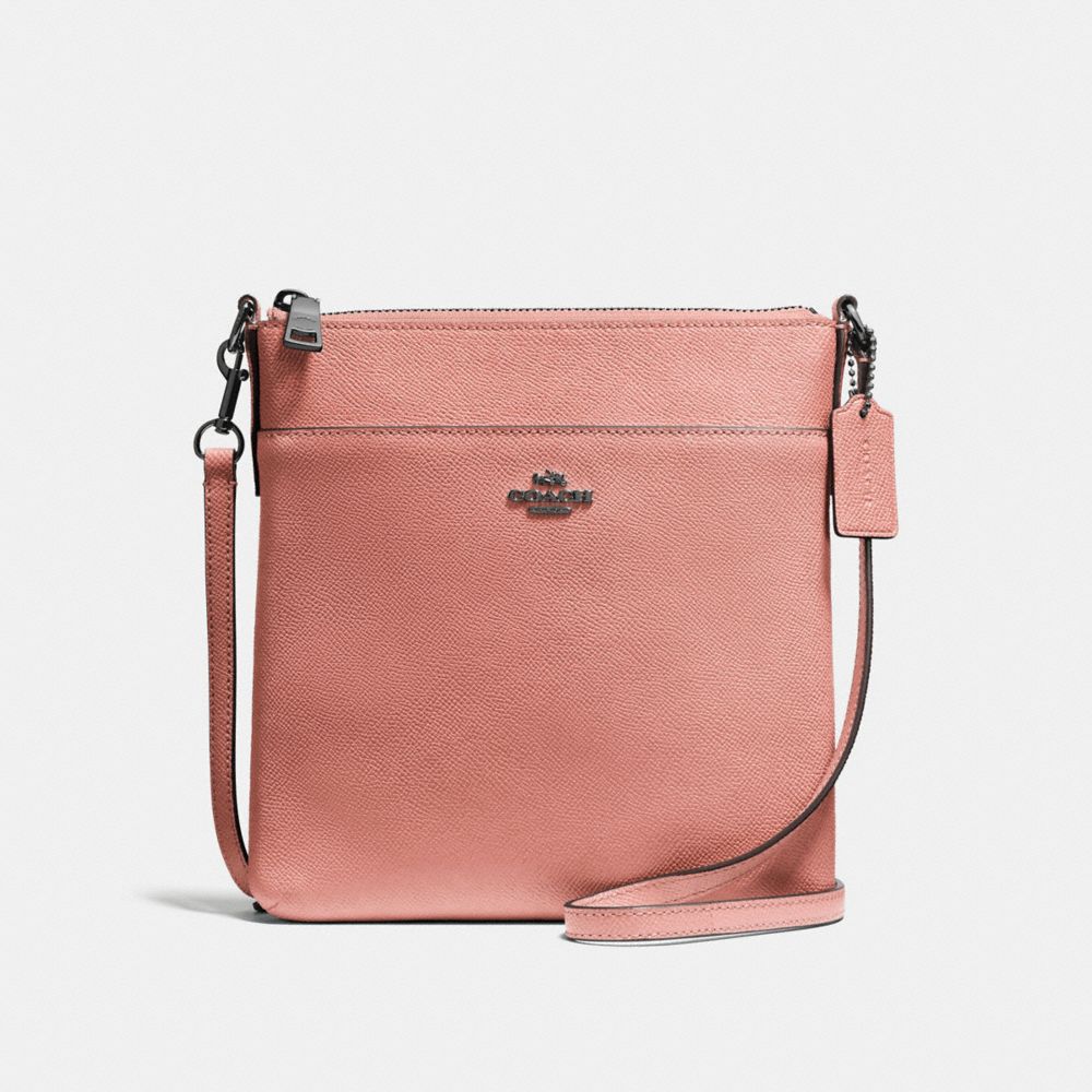 Coach crossgrain best sale messenger crossbody